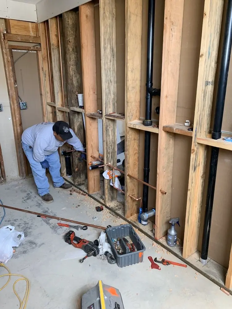 Commercial rough-in plumbing for Trenchless Sewer Repair in Rochester Hills